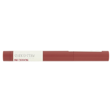 Maybelline New York Rossetto Matita SuperStay Ink Crayon Matte a Lunga Tenuta, 10 Trust Your Gut